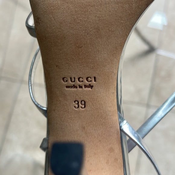 Gucci Silver Heels - Picture 9 of 11